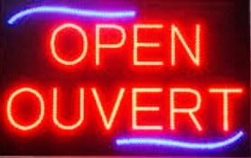 open ouvert
